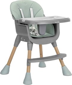 BABY HIGH CHAIR VANILLA 3 IN 1GREEN