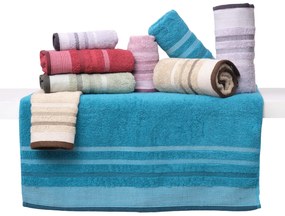 Πετσέτα Προσώπου 50x100 Χαβάη Γκρι Viopros