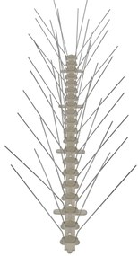 vidaXL Απωθητικές Ακίδες Περιστεριών 4 Σειρών Σετ των 6 3 μ. Πλαστικές