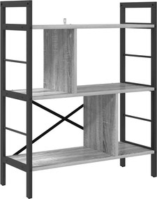 vidaXL Ράφι Βιβλίων 5 επιπέδων 75 x 30 x 91 εκ. Επεξεργασμένο Ξύλο