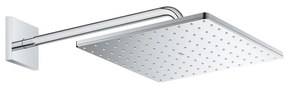 Κεφαλή ντουζ τετράγωνη με βραχίονα Grohe
