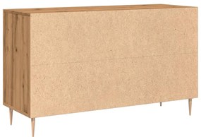 vidaXL Σκευοθήκη Δρυς τεχνίτης 100x36x60 cm Κατασκευασμένο ξύλο