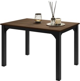 Επεκτεινόμενο τραπέζι Focus -Tobacco-Μήκος: 120 εκ.