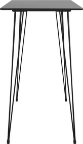 vidaXL Σετ Επίπλων Μπαρ 7 Τεμαχίων Μαύρο