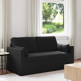 vidaXL Καναπές Μαύρο 158 x 78 x 80 εκ ύφασμα