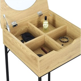 ΚΟΝΣΌΛΕΣ &amp; ΜΠΟΥΦΈΔΕΣ (ΈΠΙΠΛΑ ΕΙΣΌΔΟΥ) WOODEN ABBOTT DRESSING TABLE HD6730