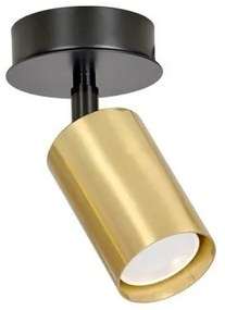 Σποτ Φωτιστικό Οροφής 1xGu10 Ατσάλι ZEN Made in Poland Emibig-622/1-Μαύρο 622/1