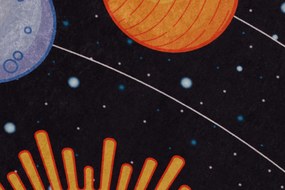 Carpet (140 x 190) Galaxy Multicolor