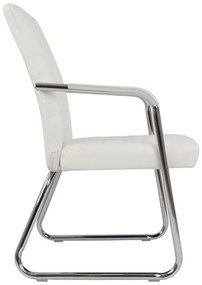 ΠΟΛΥΘΡΟΝΑ DALEY HM1021.02 ΛΕΥΚΗ 55,5x67,5x94 εκ. (4 Τεμμάχια)