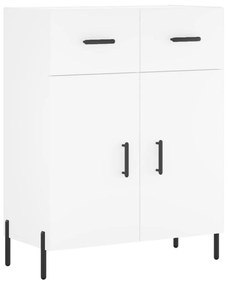 vidaXL Ντουλάπι Λευκό 69,5 x 34 x 90 εκ. από Επεξεργασμένο Ξύλο