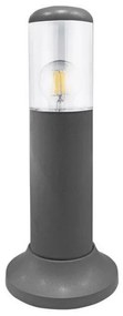 Κολωνάκι Κήπου Φ9 Ε27 IP54 H40 Lumen-9-40931-Ανθρακί 9-40931
