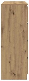 vidaXL Ντουλάπι Δρυς τεχνίτης 100x35x99 εκ. από Επεξεργασμένο Ξύλο