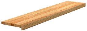 vidaXL Πατάκια Σκάλας 16 τεμ. Ανοιχτό Καφέ 120x25x2 cm Ξύλο Δρυός