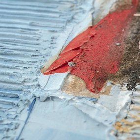Καμβάς DKD Home Decor Τζίντζερ Καμβάς 100 x 2,4 x 100 cm