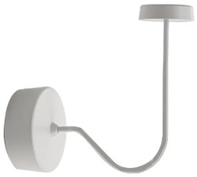 Απλίκα Φωτιστικό Τοίχου 16,6cm LED 4W IP20 2700K Swap Zafferano-LD1015B3-Λευκό LD1015B3