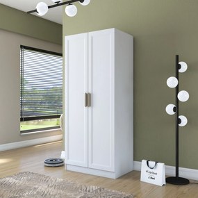 Ντουλάπα Λευκό BREVECA 90x57.5x210