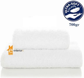BEDWALL ΠΕΤΣΕΤΑ ΜΠΑΝΙΟΥ 80Χ150 ULTRA SOFT WHITE 700gr BW31007