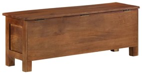 vidaXL Μπαούλο Αποθήκευσης 110 x 30 x 40 εκ. από Μασίφ Ξύλο Μάνγκο