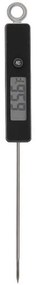 Θερμόμετρο Μαγειρικής Ψηφιακό 01-14568 27,5cm Inox-Black Estia Ανοξείδωτο Ατσάλι