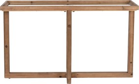 Console Home ESPRIT Καφέ Κρυστάλλινο Έλατο 120 x 33 x 75 cm