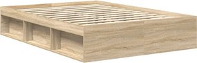 vidaXL Πλαίσιο Κρεβατιού Sonoma Δρυς 120x200 εκ.