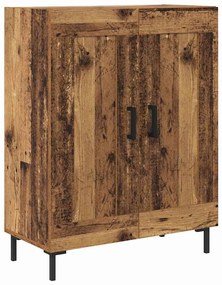 vidaXL Highboard 2 pcs Παλιό Ξύλο Επεξεργασμένο ξύλο