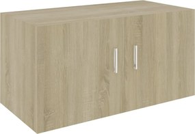 vidaXL Ντουλάπι Επιτοίχιο Sonoma Δρυς 80 x 39 x 40 εκ. από Επεξ. Ξύλο
