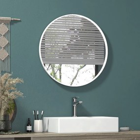 Karag April Καθρέπτης με φωτισμό Ø600x80cm