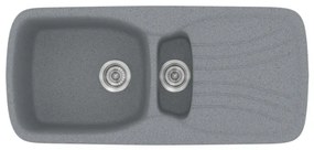 Sanitec Classic 309 Metallic Silver Νεροχύτης