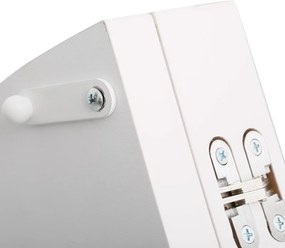 Τραπέζι Talen Πτυσσόμενο σε Λευκό Φ80x74εκ. 80x80x74 εκ.