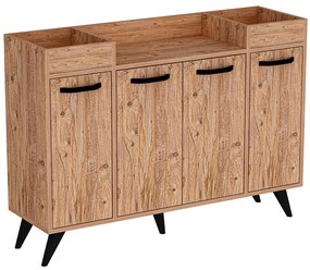 Μπουφές Visar 505CRL1312 120x35x88,5cm Pine Μοριοσανίδα, Μελαμίνη