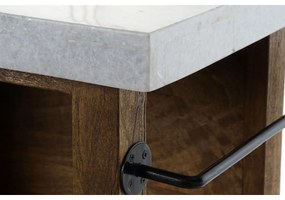 Ντουλάπι κουζίνας Home ESPRIT Λευκό Καφέ 168 x 76 x 92 cm