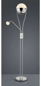 Επιδαπέδιο Φωτιστικό 1xLED 18W 1xLED 3,8W Χρώμιο Ροοστάτης Chris 478310206 Trio Lighting-478310206-Χρώμιο 478310206