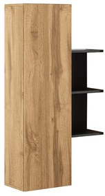 Σύνθετο Σαλονιού ONIX Appalachian Oak/Ανθρακί Μ65xΠ120xΥ27