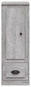 vidaXL Ντουλάπι Γκρι sonoma 36x35,5x103,5 εκ. από Επεξεργασμένο Ξύλο