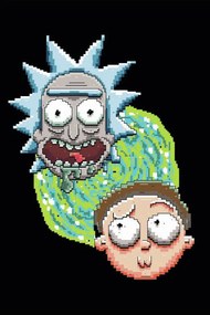 Εικονογράφηση Rick and Morty - Iconic Duo