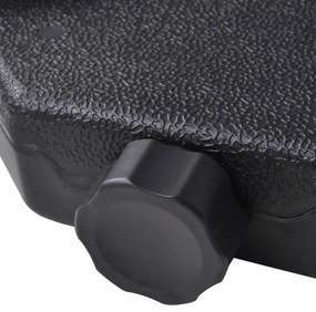 vidaXL Ομπρέλα Κήπου Λευκή από Αλουμίνιο με Φορητή Βάση