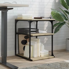 vidaXL Βάση Εκτυπωτή 3 Επιπέδων Sonoma Δρυς 43x48x64 εκ Επεξ. Ξύλο