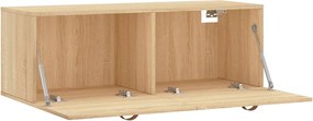 vidaXL Ντουλάπι Τοίχου Sonoma Δρυς 100 x 36,5 x 35 εκ. Επεξεργ. Ξύλο