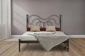ΑΓΗΣ Μεταλλικό Κρεβάτι 160x200 Στρώμα  Με Επιλογές Χρωμάτων