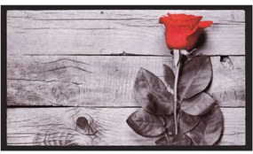 Πατάκι Εισόδου Image Rose 172 45x75cm Beige-Red Sdim 45X75