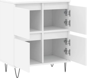 vidaXL Συρταριέρα Λευκή 60 x 35 x 70 εκ. από Επεξεργασμένο Ξύλο