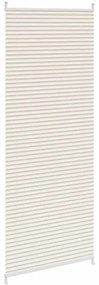 vidaXL Σύστημα Σκίασης Πλισέ Κρεμ 70 x 200 εκ.