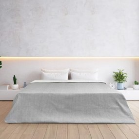 Κουβέρτα υπέρδιπλη διπλής όψεως Cross matelasse Art 11173 230x270 Γκρι       Beauty Home