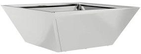 vidaXL Γλάστρα Κήπου 40x40x15 εκ Γαλβανισμένο Ατσάλι