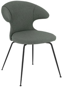 Καρέκλα Τραπεζαρίας Time Flies Horizons S 590-12C5901-3 57x59x83cm Grey-Black Umage Steel,Polyester