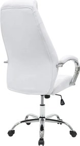 Καρέκλα γραφείου διευθυντή Sonar pu λευκό 61x57x120 εκ.