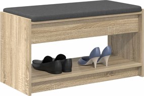vidaXL Παγκάκι Χαλωρίου Δρύς Sonoma 83 x 38 x 45 εκ