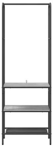 vidaXL Ράφι ρούχων με ράφια με ράφι Γκρι sonoma 60 x 30 x 171 εκ