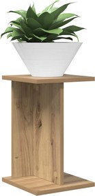 vidaXL Βάση φυτών Artisan Δρυς 25 x 25,5 x 40,5 εκ. Επεξεργασμένο Ξύλο